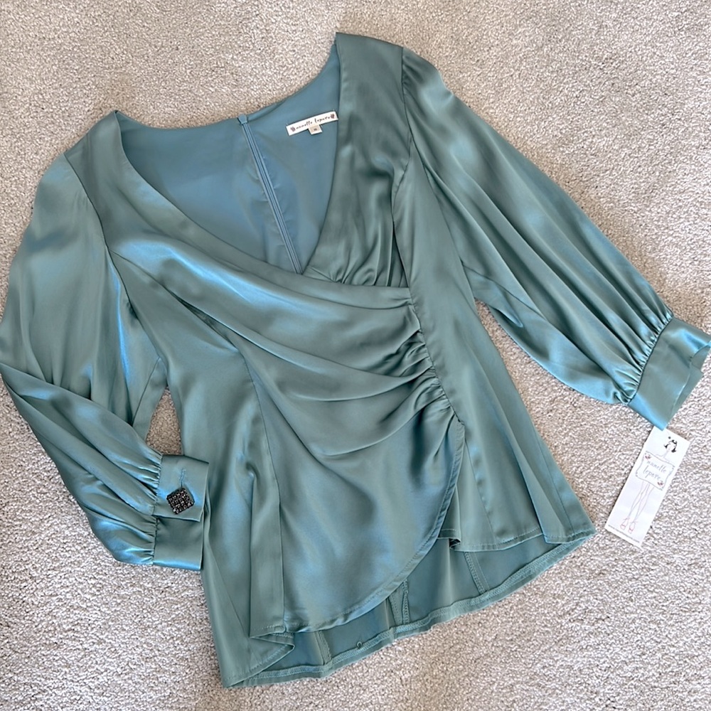 NWT Nanette Lepore silk blouse- womens size 10